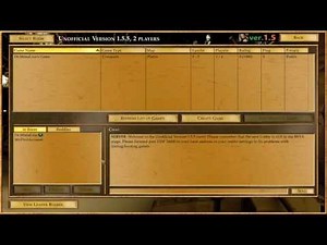 How to play Empire Earth II online on Unofficial Version 1.6?