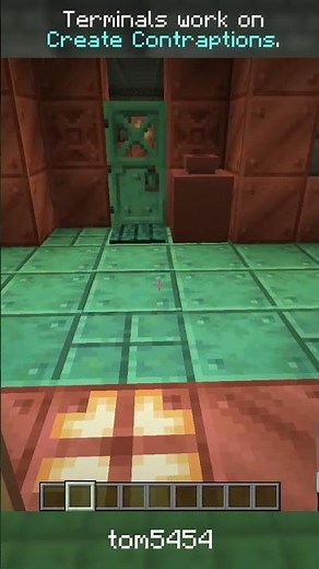 Create Contraption Terminals showcase