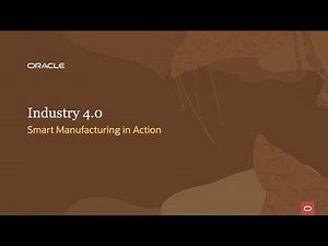 Industry 4.0 - smart manufacturing in action