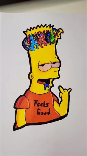 Bart Simpson: Art Inspired Creations