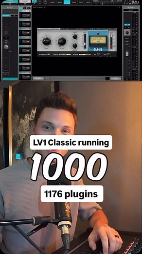 2.1K views · 197 reactions | Just how much processing power does the LV1 Classic have? For this test we set the console at the lowest buffer with latency optimization. Heres a few other fun facts. The console can run: 440 F6’s 126 Waves Tune’s Or 54 H-Reverb’s So yeah...pretty power console #worship #foh #fohengineer #livemixing #alive #soundguy #Iv1 #waves #plugin #livesound #fohmixer | Tyler Kerpsack | Facebook