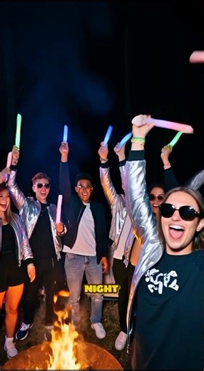 Glow Stick Dance 💚✨ #popmusic #OriginalSong #shorts