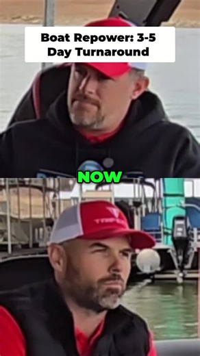Boat Repower: Fast Motor Installation in 3-5 Days! #repower #oklahoma #boatlife #outboard #pontoon