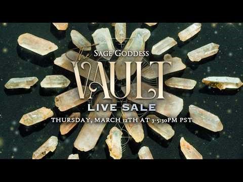 Sage Goddess: The Vault Live Gem Sale!