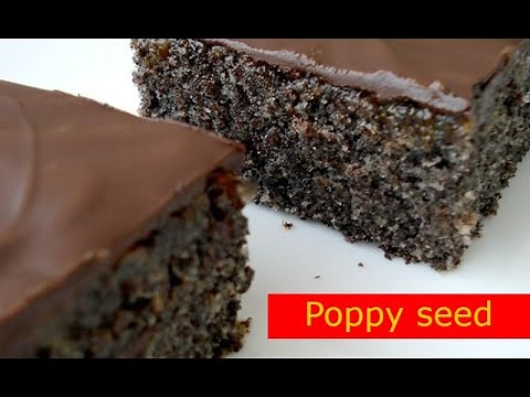 POPPY SEED cake - How to make most delicious Poppy Seed Cake