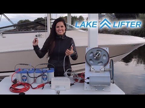 DC 24v Flat Plate Boat Lift Motor Kit HD