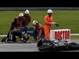 Martin taken to hospital after huge crash in Sepang MotoGP test