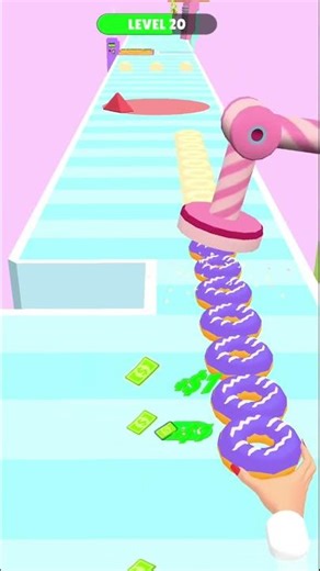 Donut Stack Level 20 #shorts