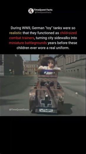 Training for War? 1941 German "Toy" Tanks #shorts