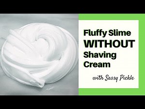 Fluffy slime without shaving cream. Easy directions Fluffy slime- lotion, body wash, foamy hand soap