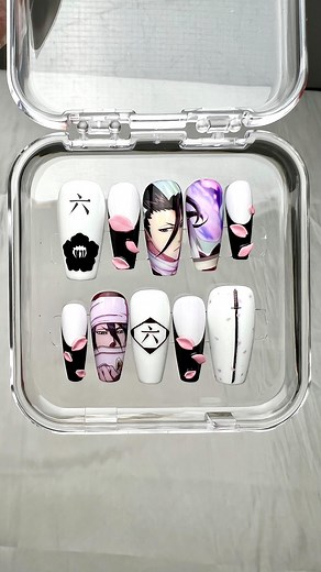 2.2K reactions · 267 shares | Bankai unleashed! ⚡#bleach #bleachnails | froninail | Facebook