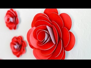 How to Make a Paper Rose Easily