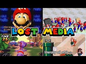 The Lost Media of Mario Explained