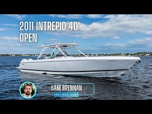 2011 Intrepid 40' Open [$249,000]