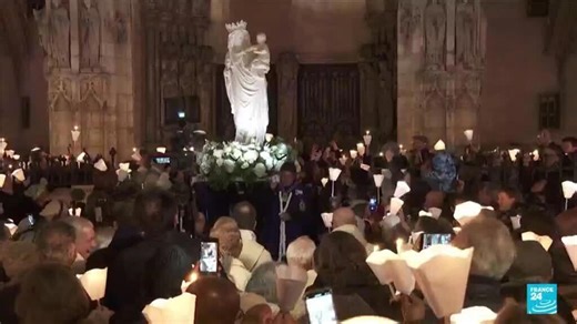 Virgin Mary statue, a symbol of resilience, returns to Notre-Dame Cathedral 5 years after fire