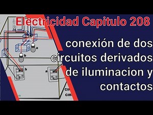 Connecting two independent lighting and outlet branch circuits | Electrical installation ep 208