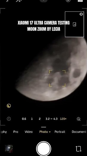 Xiaomi 17 Ultra by Leica 🌕 Ultimate Moon Zoom Camera Test | Insane Zoom & Night Photography
