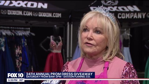 24th annual prom dress giveaway held by Cinderella Affair