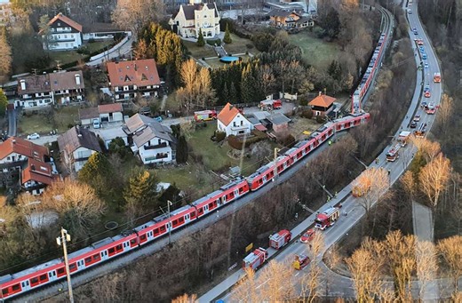 S-Bahn-Unfall München: Bilder der Zerstörung und viele offene Fragen