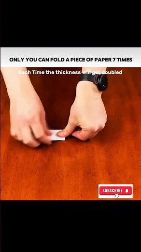 If You Fold a Piece of Paper 42 Times…