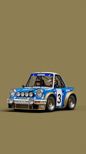 1978 MONTE-CARLO Winner. Jean-Pierre Nicolas & Porsche 911 Carrera RS 3.0 Almeras @porsche #porsche #porsche911 #rally #wrc #racing #cars #viral