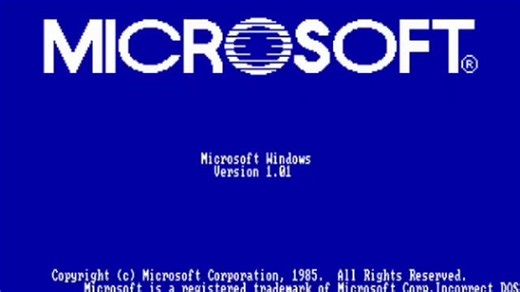Windows 1.0 Fake Startup Sound (2 versions)