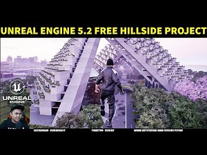 unreal engine 5.2 hillside sample project