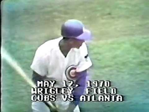 1970 05 Ernie Banks Cubs Home Runs 498, 499, 500