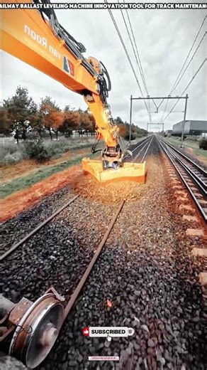Railway Ballast Leveling Machine Innovation Tool For Track Maintenance