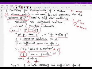 Chapter 5 Linear Models and Matrix Algebra II (1/6)