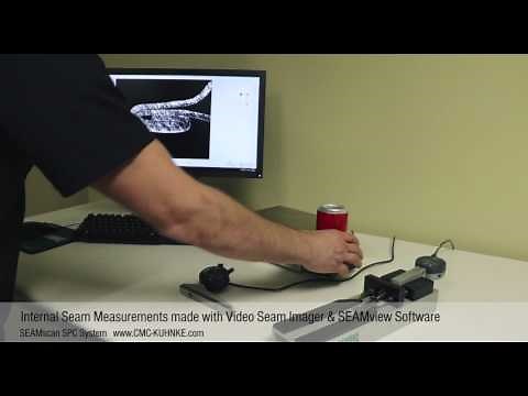 SEAMscan SPC System Double Seam Inspection (Seam check for Beverage, Food or Aerosol cans)