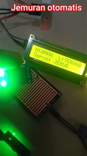 jemuran otomatis berbasis arduino sensor hujan dan cahaya by meteor store Purwokerto