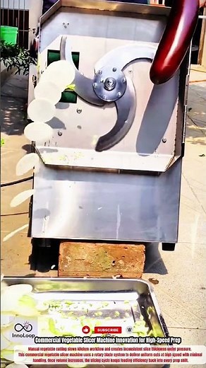 Commercial Vegetable Slicer Machine Innovation for High-Speed Prep #innovation#Machine