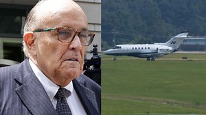 CNN reporter notices an important detail about the plane Giuliani traveled in