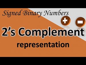 Two's complement form | Subtraction | Addition | (Examples)