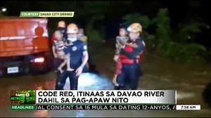 5K views · 22 reactions | #TedFailonandDJChaCha | Nananatili sa Code Red ang ilang bahagi ng Davao River matapos itong umapaw dahil sa walang tigil na pag-ulan. For more latest stories, visit us at www.news5.com.ph | 105.9 True FM | Facebook