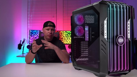 The largest case we've reviewed all year! Cooler Master HAF 700!