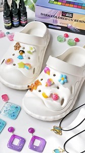 16K views · 183 reactions | ✨ What can colored UV resin be used for?...