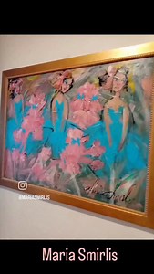 THIS PAINTING HAS BEEN IN MY ARCHIVES AND IS NOW FOR SALE "La beauté de la danse" By Maria Smirlis 2021 Acrylic on board in Vintage frame 1850 USD SHIPPED 28 #mariasmirlis#mariasmirlisart #poodles #poodle #poodlepainting#poodlepuppy #poodlesofinstagram #poodlelife #poodlehub #pudel #poodlepaintings #standardpoodles #standardpoodlesofinstagram #poodlesofficial #blackpoodles #whitepoodles #silverpoodles #standardpoodle #chocolatepoodles #partipoodles #canicheroyal #caniches #lescaniches #frenchpoo