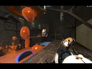 Portal 2 Walkthrough: Chapter 7: Beta Enrichment Spheres 01, 02 (Let's Play, 1080p HD)