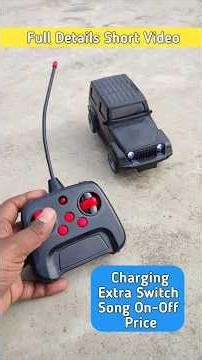 🚙 Remote Control Black RC Thar Car – Full Unboxing & Review Video!