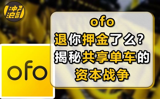 ofo退你押金了么？从估值200亿到欠债36亿，共享单车4年沉浮大复盘，揭秘寒冬下最后一场资本战争【中国商业史02】