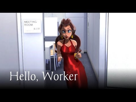💖 【MMD】 Pauline dances to Hello, Worker PV 💖