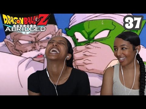Nail gun | Dragon Ball Z: Abridged Episode 37 | Reaction **we never watched DBZ**