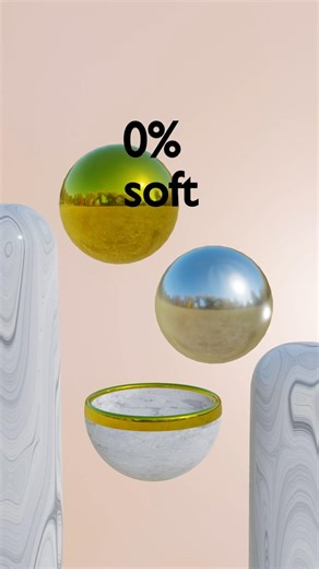 2 sphere 🪙 gold &🥈 silver satisfying simulation #oddlysatisfying