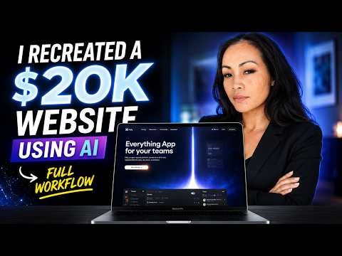I Recreated a $20K Website Using AI (Full Workflow)