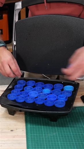 Turning Plastic Waste Into Drink Coasters 🔥♻️ | Brothers Make