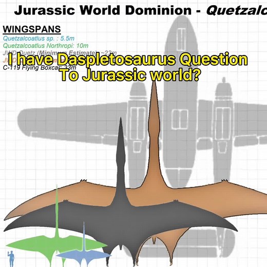 Daspletosaurus and Quetzalcoatlus in Prehistoric Kingdom