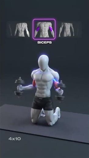 Fitness Zone 3D Animation 🔥 | Ultimate 3D Workout Visual #3DFitness #3DWorkout
