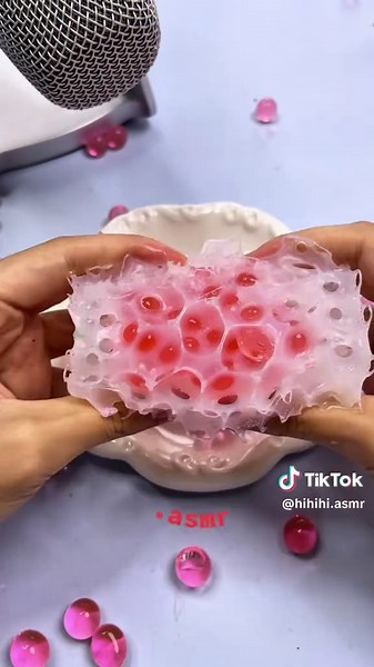 ASMR Red Decompression Pinch for Deep Relaxation